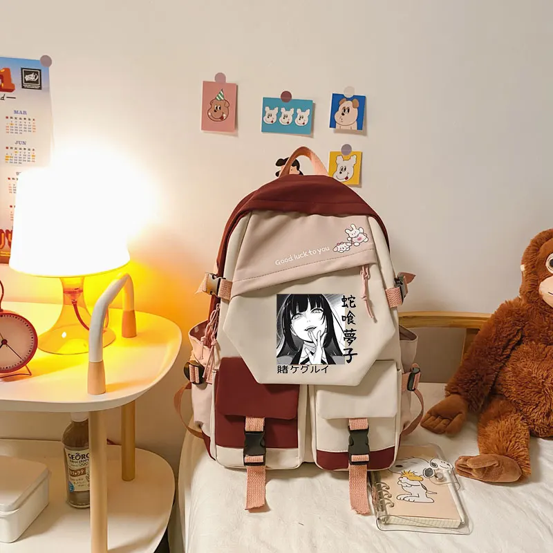 Anime School Backpack Kakegurui Cosplay Bag Kids School Bags Mochila Para Hombre Laptop Computer Teenager Bookbag For Girls
Anime School Backpack Kakegurui Cosplay Bag Kids School Bags Mochila Para Hombre Laptop Computer Teenager Bookbag For Girls