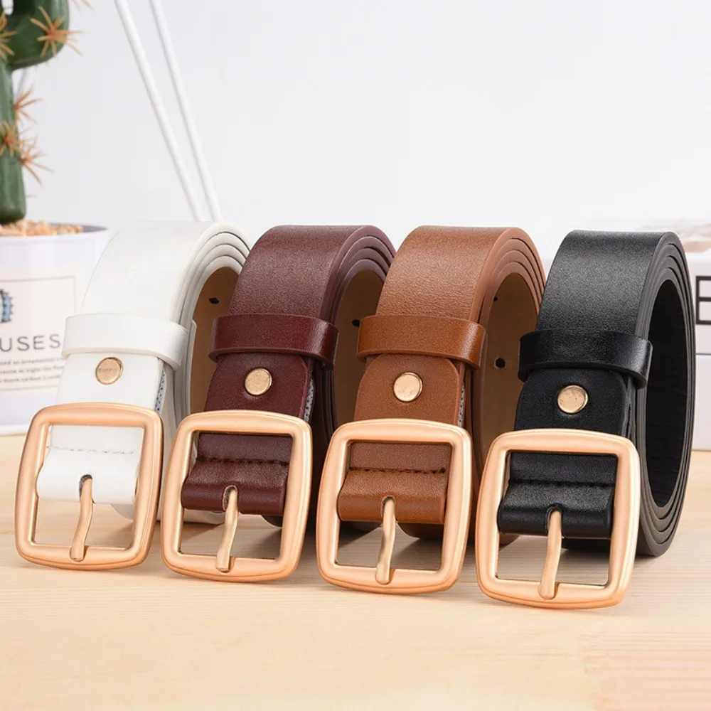 Women Retro Luxury Design Student Waist Strap Leather Belt Square Buckle Waistband Trouser Dress Belts
Women Retro Luxury Design Student Waist Strap Leather Belt Square Buckle Waistband Trouser Dress Belts