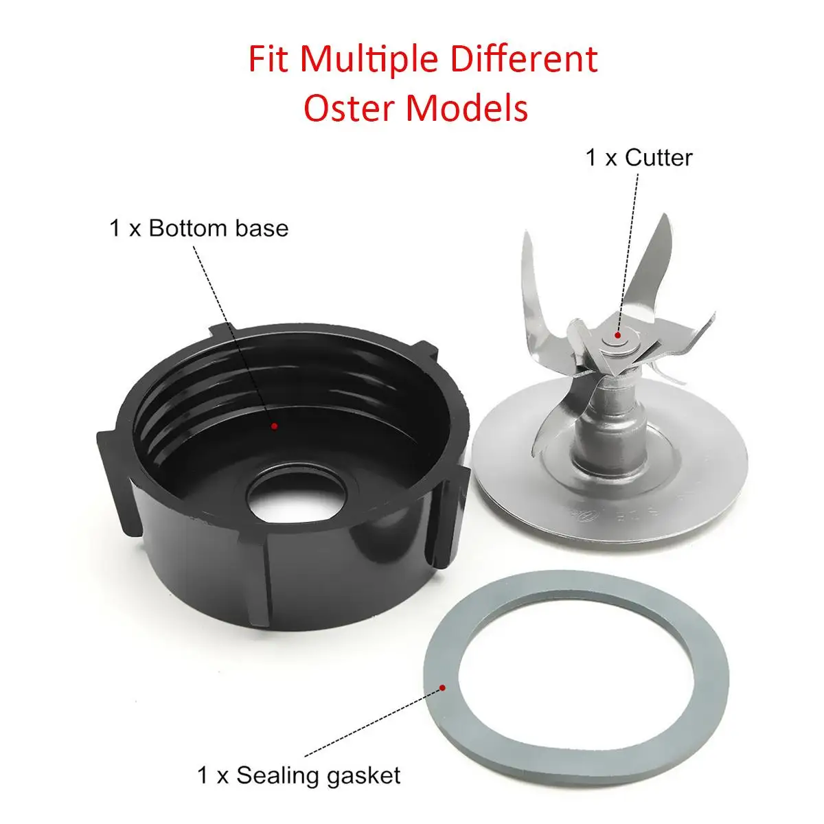 2PCS Oster Blade Sealing Rubber Gasket Bottom Base for Juicer Blender Cutter for Oster Blender Replacement Part Cutter Head
2PCS Oster Blade Sealing Rubber Gasket Bottom Base for Juicer Blender Cutter for Oster Blender Replacement Part Cutter Head
