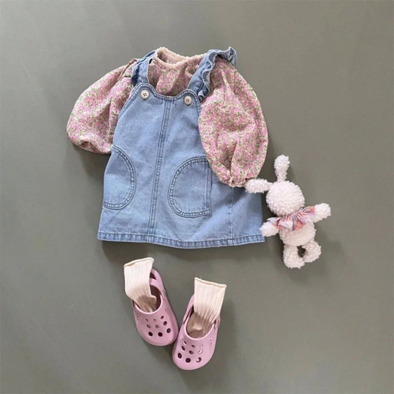 Spring Summer Baby Girls Slip Dress Cute Versatile Jeans A-line Dresses Overalls Bib Denim Skirts Infant Toddler Child Clothing
Spring Summer Baby Girls Slip Dress Cute Versatile Jeans A-line Dresses Overalls Bib Denim Skirts Infant Toddler Child Clothing