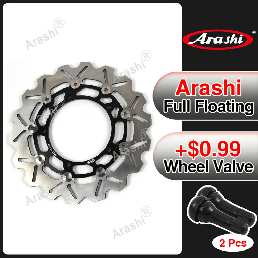 

Arashi 1PCS CNC Floating Front Brake Disk Disc Rotors For YAMAHA FZ6 FZ-6 Fazer/ XJ6 XJ-6-ABS/ XJ6 DIVERSION ABS/ FZ6 FAZER S2