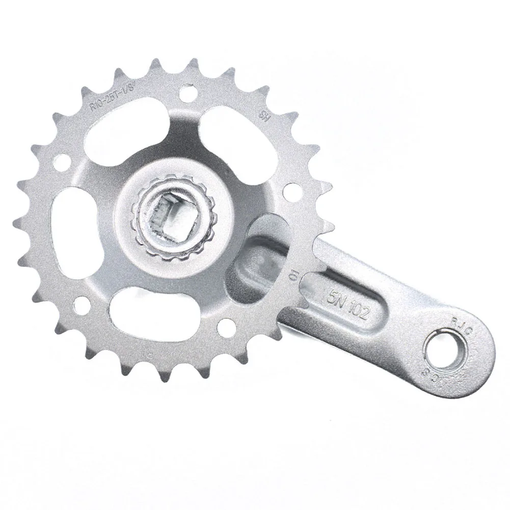 25T/28T Children Kids Bicycle Crankset Single Speed Crank Set Square Hole Aluminum Alloy Lightweight Crank 102mm/114mm
25T/28T Children Kids Bicycle Crankset Single Speed Crank Set Square Hole Aluminum Alloy Lightweight Crank 102mm/114mm