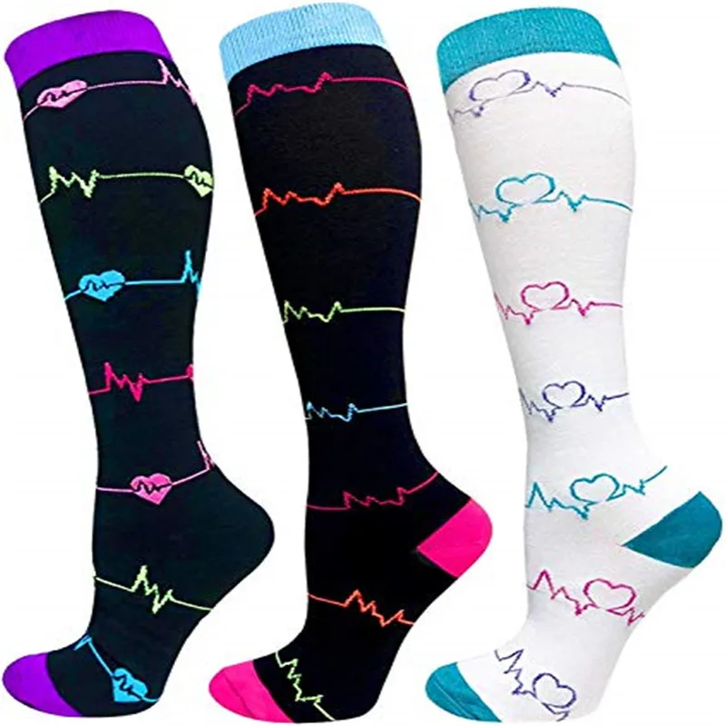 Compression Socks Women Men Knee High Running Cycling Stockings Marathon Football Sports Varicose Veins Nurse Socks
Compression Socks Women Men Knee High Running Cycling Stockings Marathon Football Sports Varicose Veins Nurse Socks