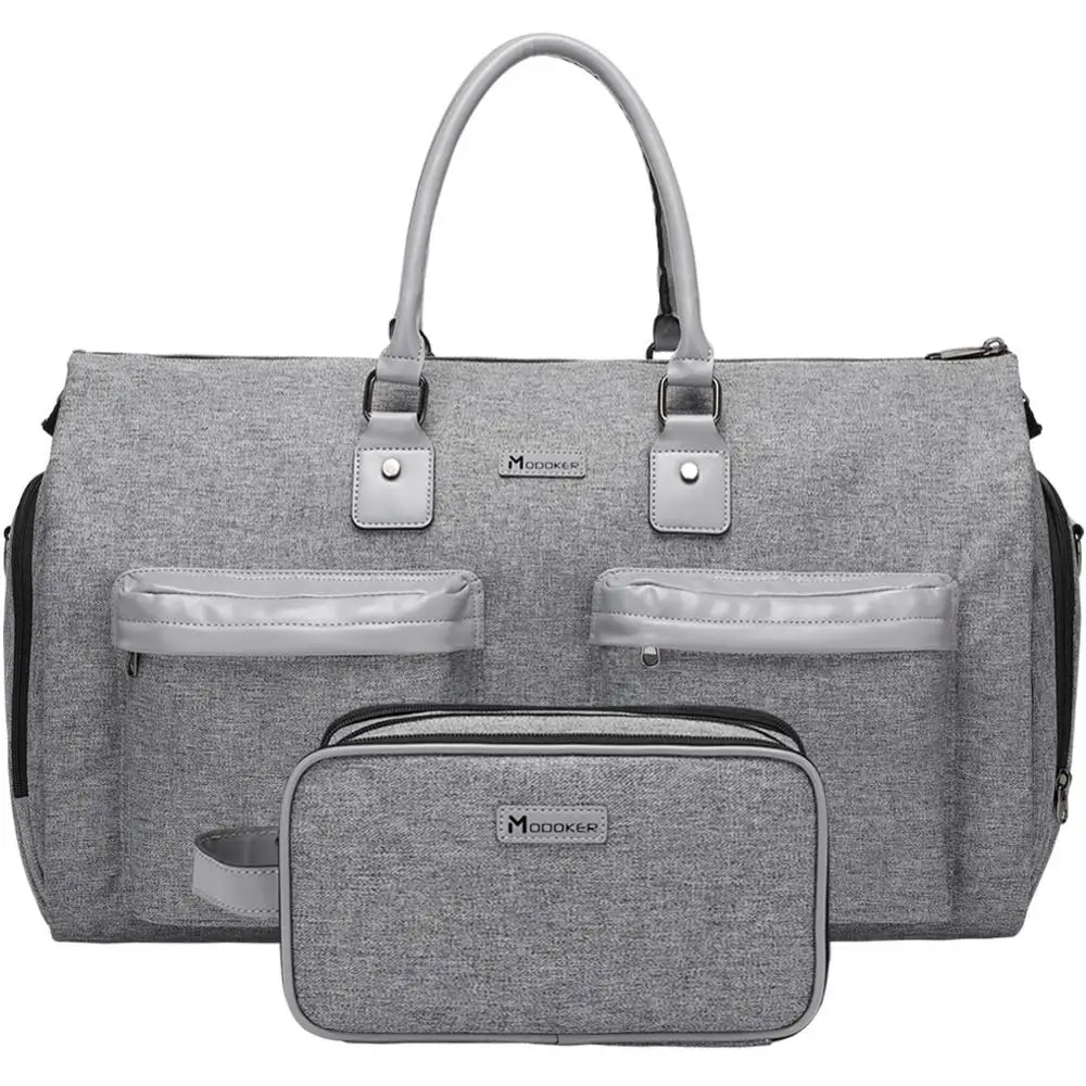 Grey Carry On Business Travel Duffel Bag Cosmetic Bag Overnight Weekender Bag Duffel Hanging Clothes Bag in 2020
Grey Carry On Business Travel Duffel Bag Cosmetic Bag Overnight Weekender Bag Duffel Hanging Clothes Bag in 2020