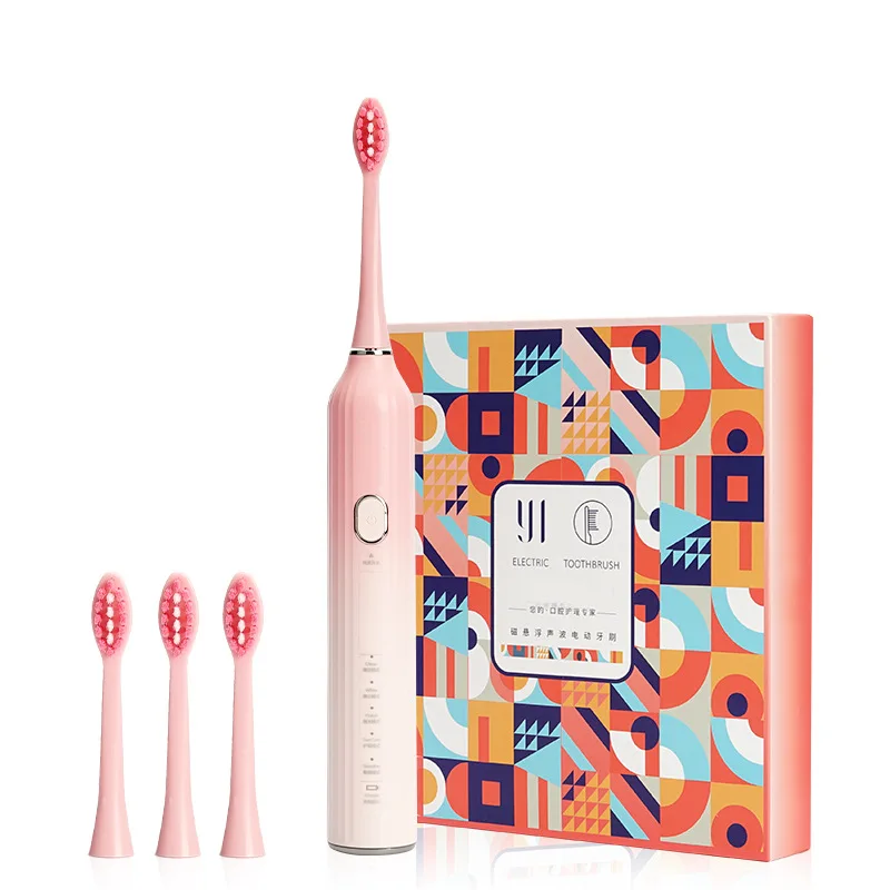 2022 Sonic Electric Toothbrush 5 Modes IPX7 Waterproof with 3 Brush Head USB Fast Charging Adult Toothbrush Y1 Couple Gift box
2022 Sonic Electric Toothbrush 5 Modes IPX7 Waterproof with 3 Brush Head USB Fast Charging Adult Toothbrush Y1 Couple Gift box