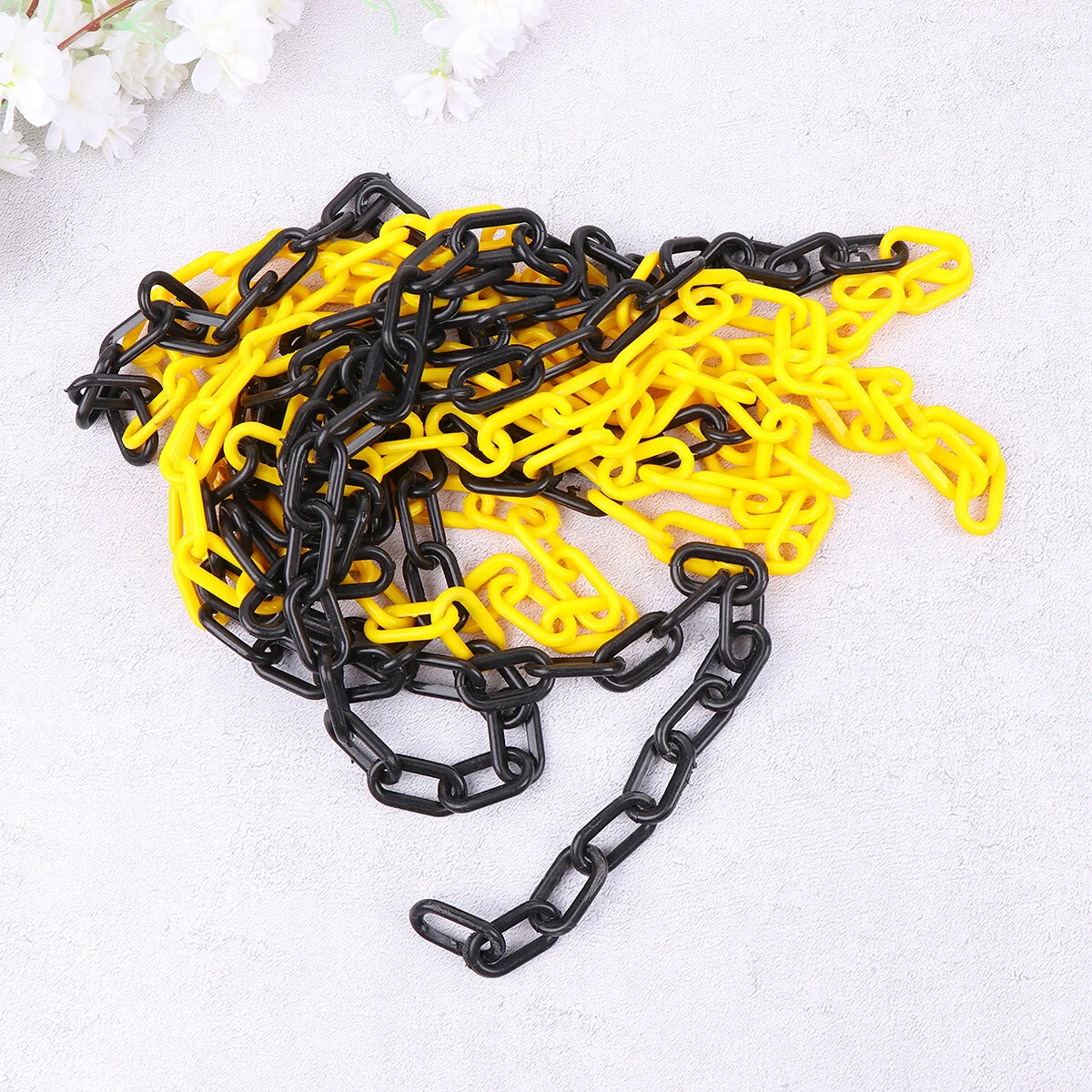 Safety Chain Sun Shield UV Resistant Colored Barrier Chain Belt for Traffic, Crowd Control ( Yellow Black 6M )
Safety Chain Sun Shield UV Resistant Colored Barrier Chain Belt for Traffic, Crowd Control ( Yellow Black 6M )