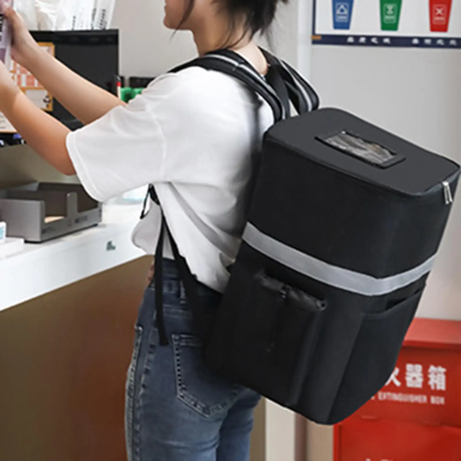 Food Delivery Backpack Cool Bag Thermal Food Bag Reusable Refrigerator Fresh Keeping for Outdoor Picnic Camping Travel
Food Delivery Backpack Cool Bag Thermal Food Bag Reusable Refrigerator Fresh Keeping for Outdoor Picnic Camping Travel