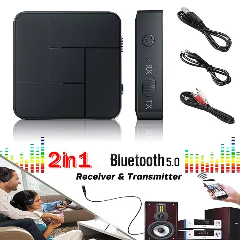Wireless Audio Transmitter Receiver 3.5mm AUX Jack RCA Wireless Music Audio Adapter with Mic for Car PC TV Headphones
Wireless Audio Transmitter Receiver 3.5mm AUX Jack RCA Wireless Music Audio Adapter with Mic for Car PC TV Headphones