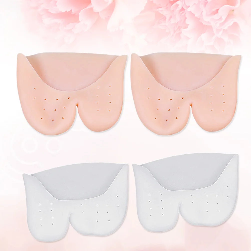 2 Pairs Gel Toe Protector Toe Cover and Sleeve Big Toe Protection Gel Bandage for Ball of Foot Metatarsal Ballet Pointe Cushion
2 Pairs Gel Toe Protector Toe Cover and Sleeve Big Toe Protection Gel Bandage for Ball of Foot Metatarsal Ballet Pointe Cushion