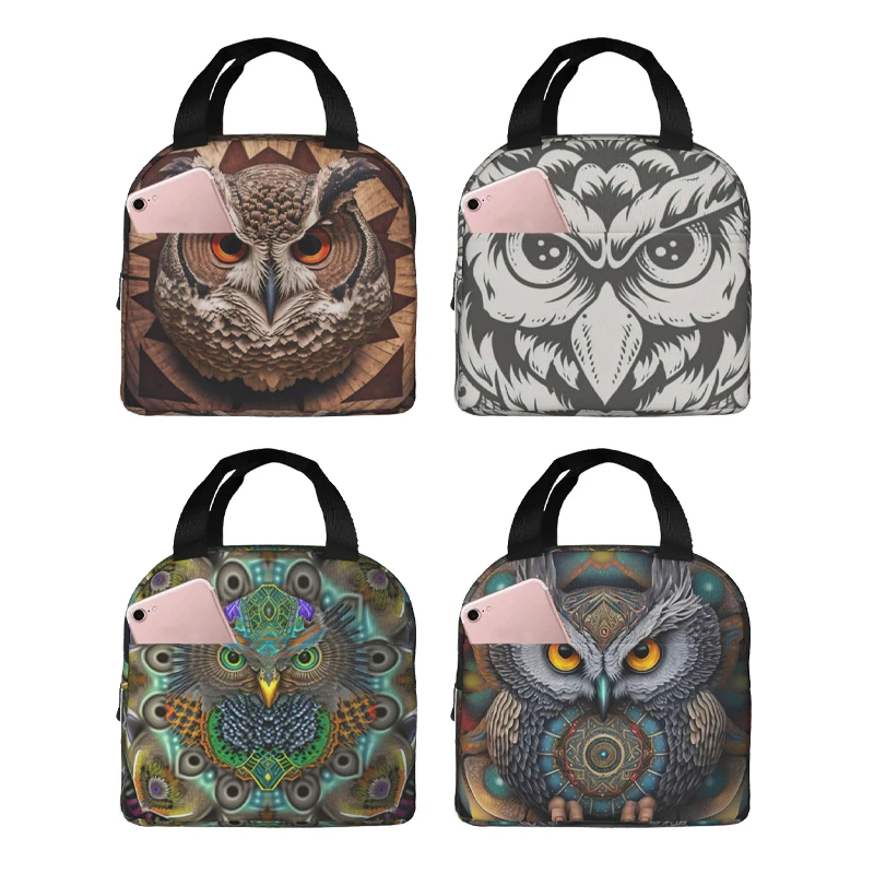 Owl Of The Bright Lunch Bento Bags Portable Aluminum Foil thickened Thermal Cloth Lunch Bag for Boys and Girls
Owl Of The Bright Lunch Bento Bags Portable Aluminum Foil thickened Thermal Cloth Lunch Bag for Boys and Girls