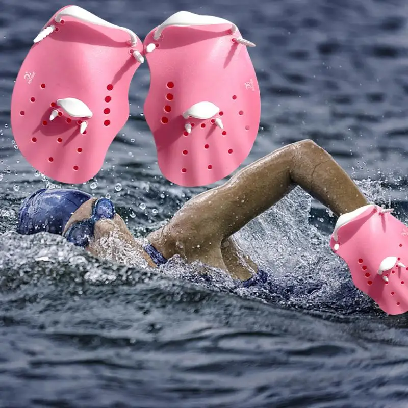Comfortable Larger Pushing Surface Swimming Hand Paddles Four Colors Swim Webbed Swimming Tools Adjustable Gloves Soft Safe
Comfortable Larger Pushing Surface Swimming Hand Paddles Four Colors Swim Webbed Swimming Tools Adjustable Gloves Soft Safe