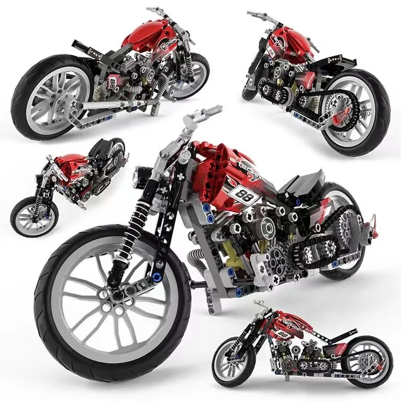 Speed Racing Motorbike Model Building Blocks Compatible 8051 Motorcycle Bricks Toys Gift
Speed Racing Motorbike Model Building Blocks Compatible 8051 Motorcycle Bricks Toys Gift