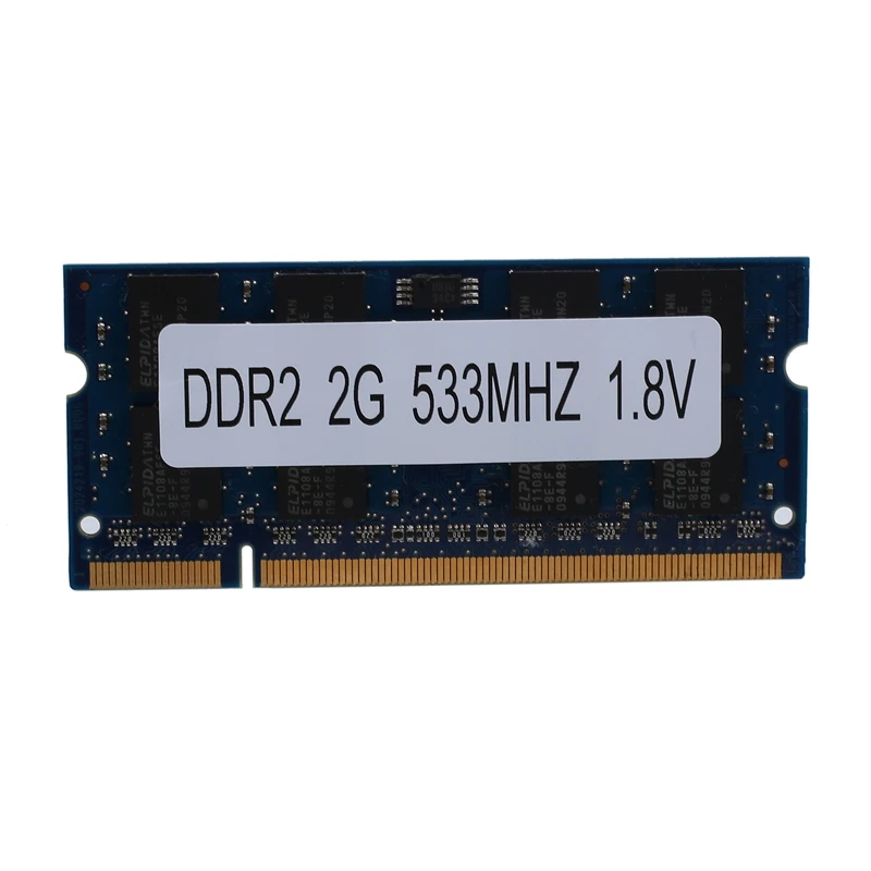 DDR2 2GB Laptop Memory Ram 533Mhz PC2 4200 SODIMM 1.8V 200 Pins For AMD Laptop Memory
DDR2 2GB Laptop Memory Ram 533Mhz PC2 4200 SODIMM 1.8V 200 Pins For AMD Laptop Memory