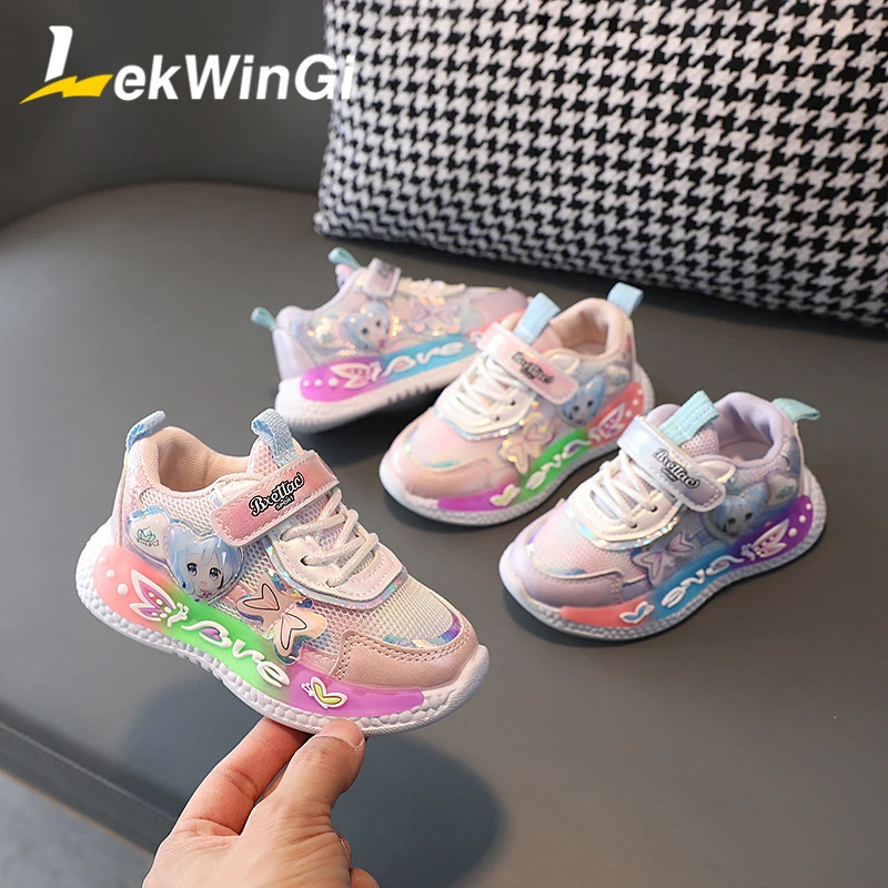 Size 21-30 Children Glowing Shoes Princess Girls Soft Bottom Light Up Shoes Breathable LED Light Sneakers Baby Sports Sneakers
Size 21-30 Children Glowing Shoes Princess Girls Soft Bottom Light Up Shoes Breathable LED Light Sneakers Baby Sports Sneakers