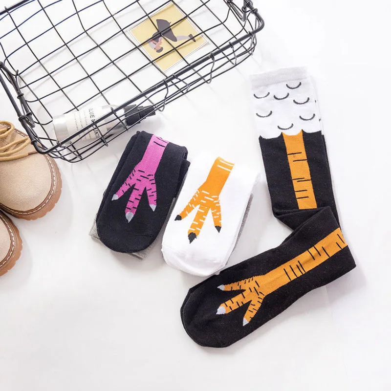 Women Over-the-knee Socks Personality Funny Strange Chicken Feet Socks Long Socks For Girls Cosplay Costume Stockings
Women Over-the-knee Socks Personality Funny Strange Chicken Feet Socks Long Socks For Girls Cosplay Costume Stockings