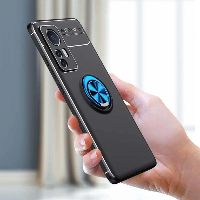 Чехол для Xiaomi 12 12X 12S, кольцевой держатель, подставка, мягкая Матовая силиконовая задняя крышка, чехол для телефона Xiaomi Mi 12 12S Pro 
Чехол для Xiaomi 12 12X 12S, кольцевой держатель, подставка, мягкая Матовая силиконовая задняя крышка, чехол для телефона Xiaomi Mi 12 12S Pro