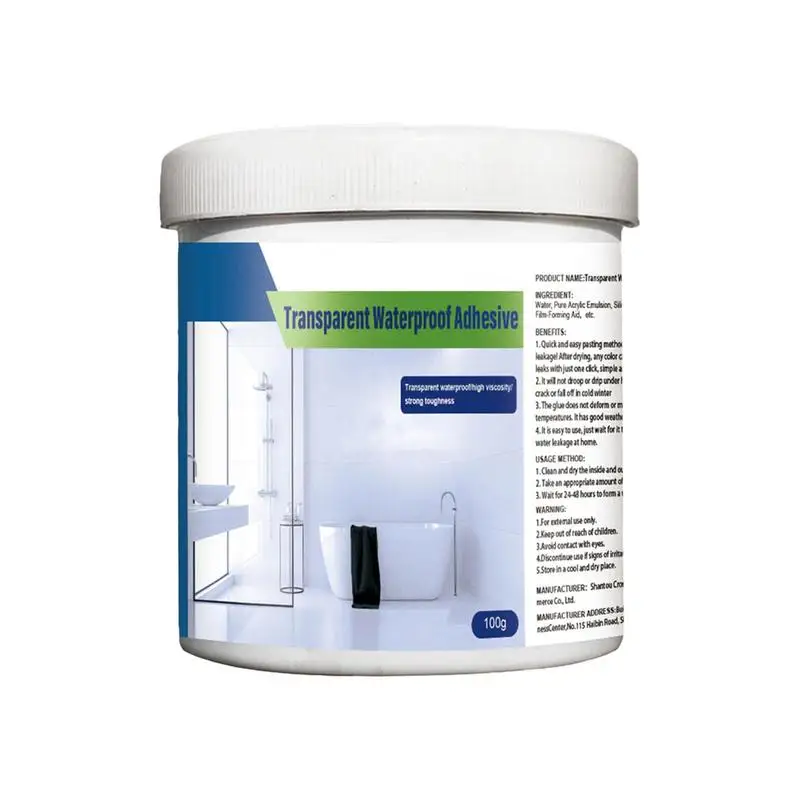 Transparent Waterproof Glue Toilet Anti-Leak Glue Strong Bonding Adhesive Sealant Quick Drying Insulating Sealant For Bathroom
Transparent Waterproof Glue Toilet Anti-Leak Glue Strong Bonding Adhesive Sealant Quick Drying Insulating Sealant For Bathroom