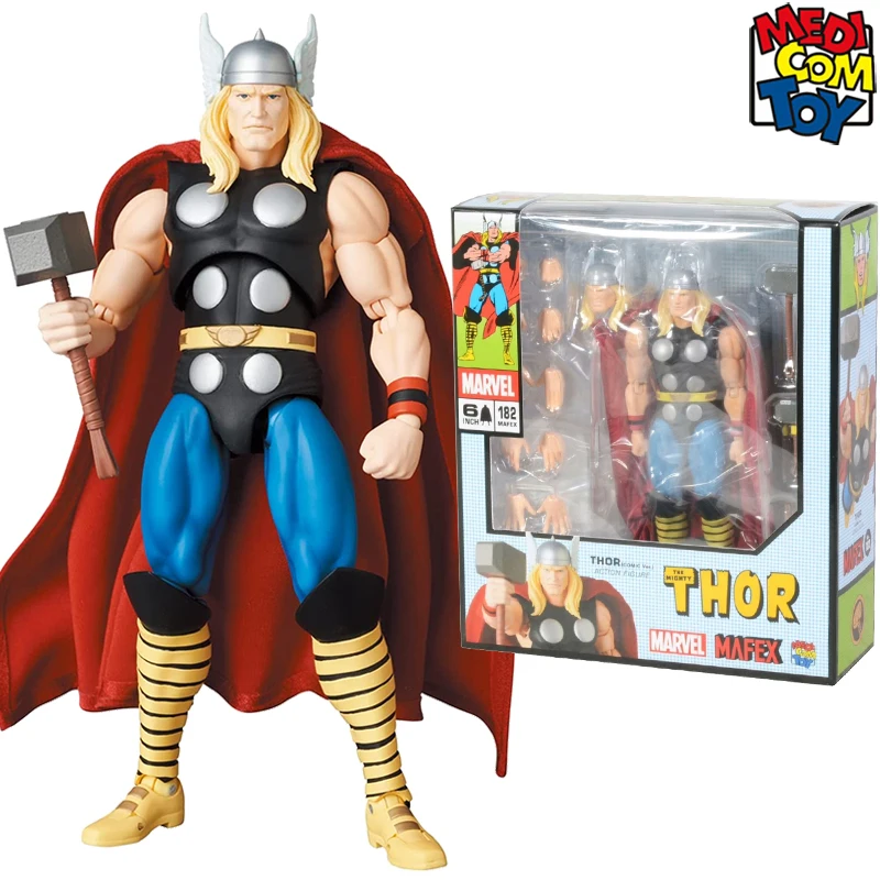Женская оригинальная игрушка Medicom MAFEX No.182 MAFEX THOR комикс Ver Аниме Фигурка модель коллекционные игрушки подарки
Женская оригинальная игрушка Medicom MAFEX No.182 MAFEX THOR комикс Ver Аниме Фигурка модель коллекционные игрушки подарки