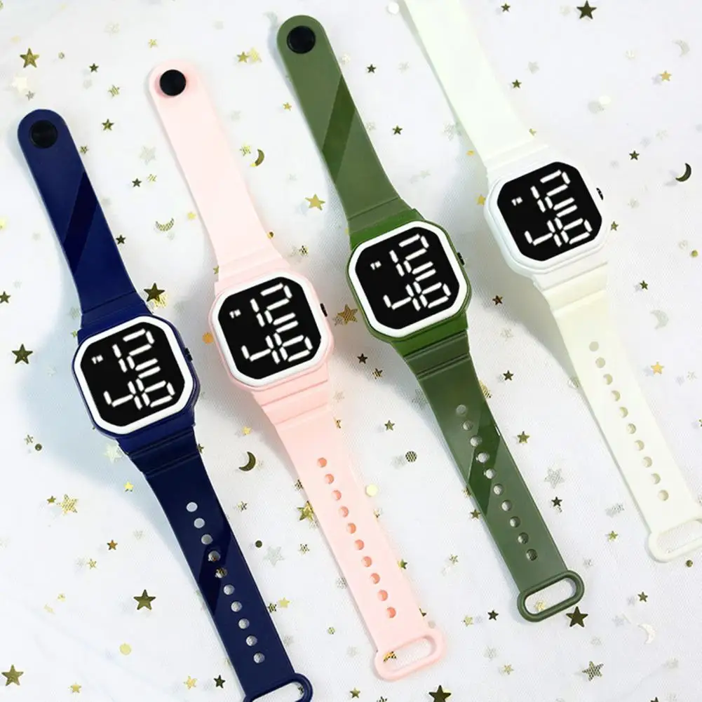 Life Waterproof Birthday Gift LED Watch Silicone Electronic Wristwatch for Travel
Life Waterproof Birthday Gift LED Watch Silicone Electronic Wristwatch for Travel
