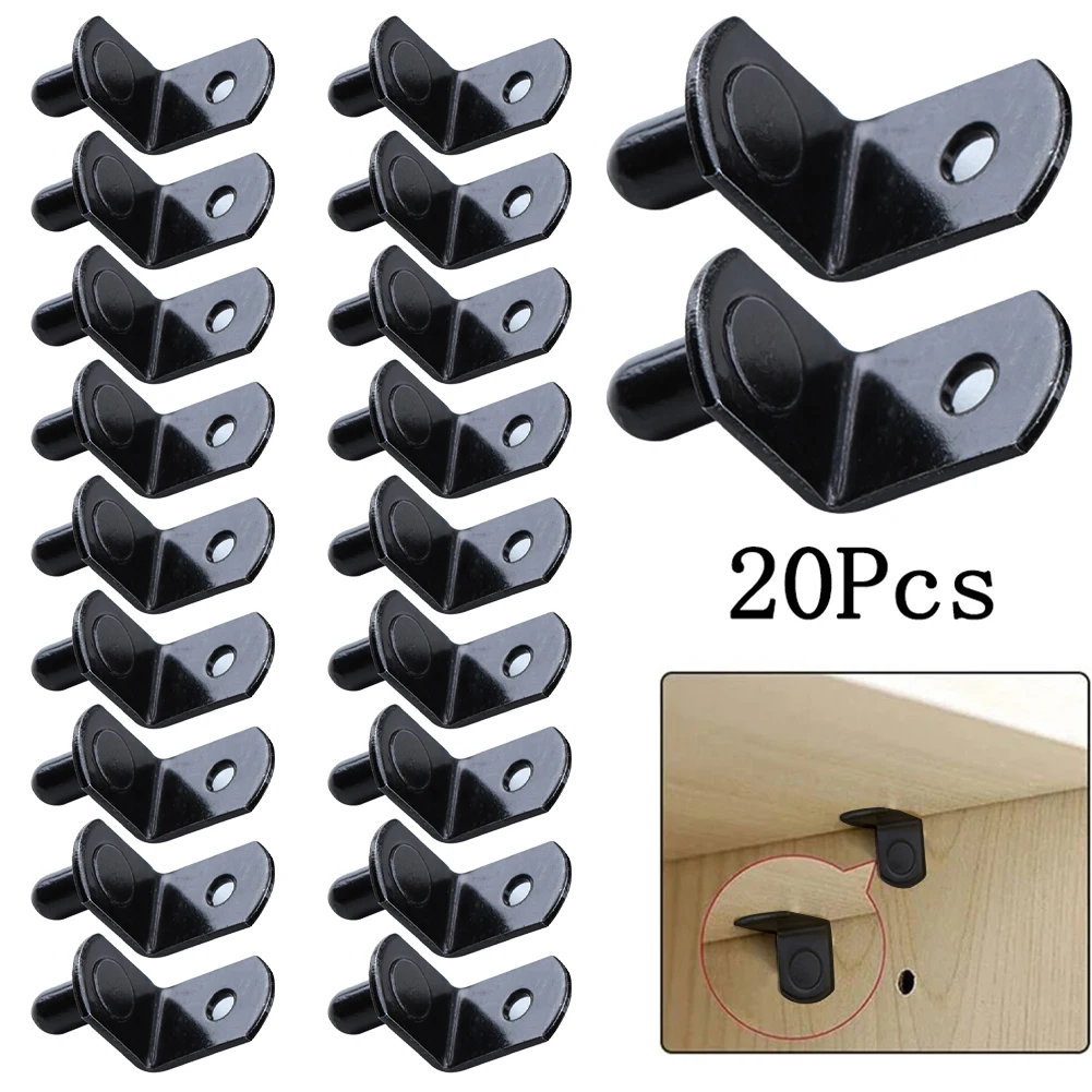 20Pcs Shelf Brackets Support Studs Pegs Pins Plugs 5mm Metal Pin Shelves Fixed Cabinet Cupboard Glass Furniture Bracket
20Pcs Shelf Brackets Support Studs Pegs Pins Plugs 5mm Metal Pin Shelves Fixed Cabinet Cupboard Glass Furniture Bracket