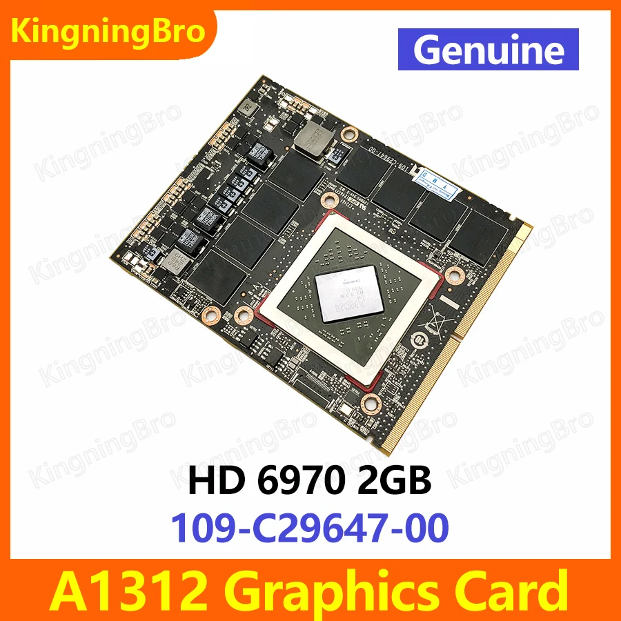 Genuine 2GB Radeon 6970 HD6970 VGA Video Card 109-C29657-10 For Apple iMac 27" A1312 2011 Graphics Card
Genuine 2GB Radeon 6970 HD6970 VGA Video Card 109-C29657-10 For Apple iMac 27" A1312 2011 Graphics Card