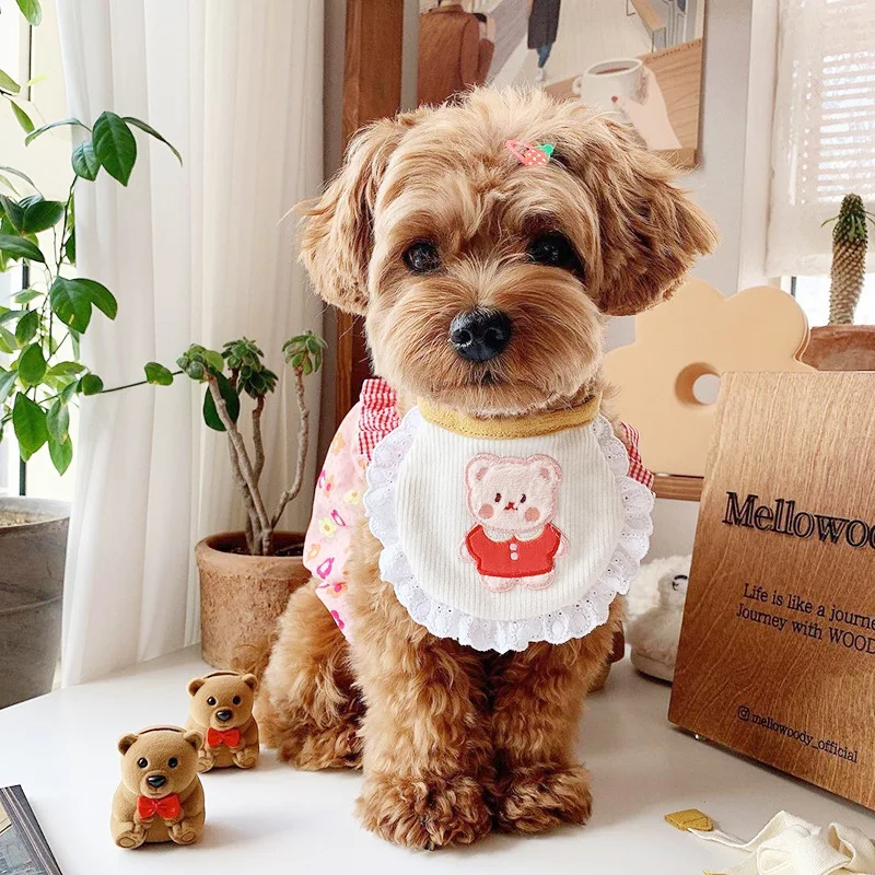 Cute Dog Smiley Bib Pet Lace Saliva Bichon Martzis Ins Scarf Cat Dog Dog Jewelry Pet Dog Bow Tie Dog Accessories Cat Collar
Cute Dog Smiley Bib Pet Lace Saliva Bichon Martzis Ins Scarf Cat Dog Dog Jewelry Pet Dog Bow Tie Dog Accessories Cat Collar