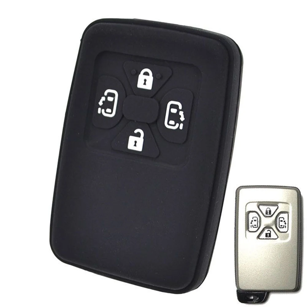 Car Silicone Key Case Remote Fob Protector For Toyota Estima Alphard Vellfire 2006-2018 4 Buttons Key Covers Black Accessories
Car Silicone Key Case Remote Fob Protector For Toyota Estima Alphard Vellfire 2006-2018 4 Buttons Key Covers Black Accessories
