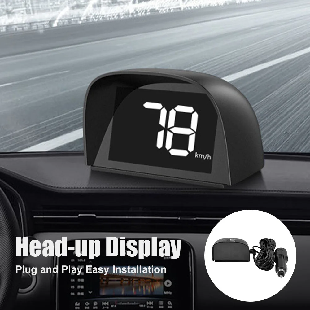 2024 Новое обновление автомобиля GPS HUD 5 В USB проекционный дисплей цифровой
