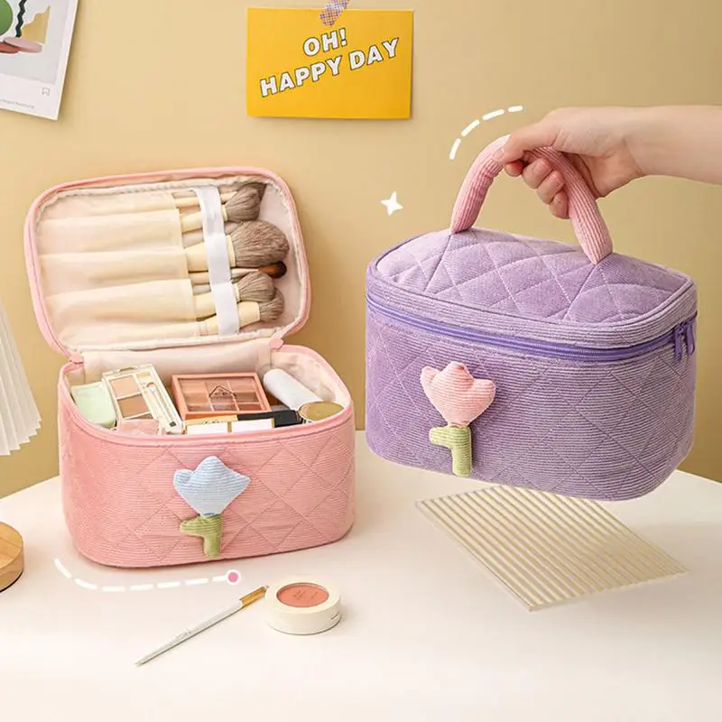 1PC Travel Storage Bag Larger Tolitry Holder Corduroy Makeup Organizer With Side Pocket Washable Travel Bag For Towel Brush Sham
1PC Travel Storage Bag Larger Tolitry Holder Corduroy Makeup Organizer With Side Pocket Washable Travel Bag For Towel Brush Sham