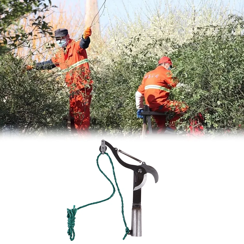 Раздвижная пила для обрезки фруктовых деревьев, ножницы, садовый триммер, инструмент с веревкой
Раздвижная пила для обрезки фруктовых деревьев, ножницы, садовый триммер, инструмент с веревкой