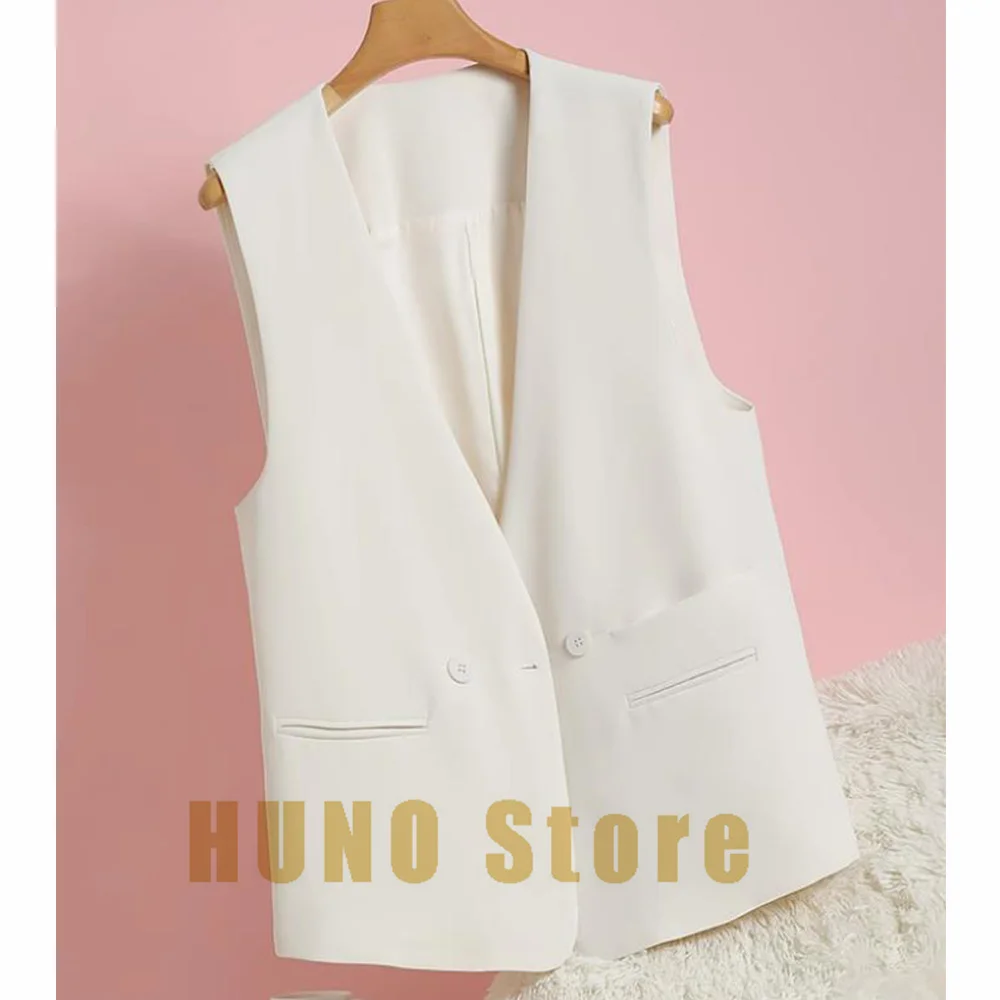 Suit Vest Women's Design Sense Niche 2023 Spring and Autumn New Fashion Casual Outerwear Suit Vest Vest Vest
Suit Vest Women's Design Sense Niche 2023 Spring and Autumn New Fashion Casual Outerwear Suit Vest Vest Vest
