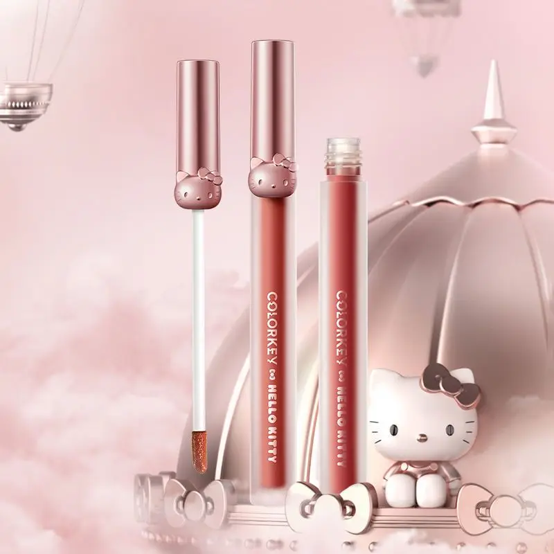 New Sanrio Kawaii Anime Hellokitty Lipstick Long-Lasting Lip Gloss Sexy Waterproof Matte Lip Glaze Lipstick Makeup Girl Gift
New Sanrio Kawaii Anime Hellokitty Lipstick Long-Lasting Lip Gloss Sexy Waterproof Matte Lip Glaze Lipstick Makeup Girl Gift