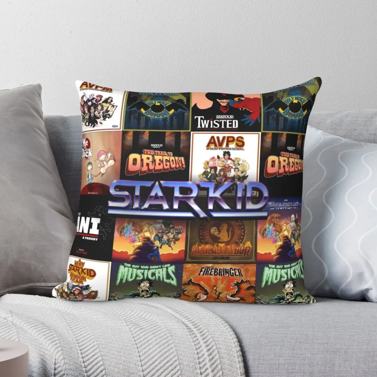 Starkid Musicals Square Pillowcase Polyester Linen Velvet Creative Zip Decor Home Cushion Cover Wholesale
Starkid Musicals Square Pillowcase Polyester Linen Velvet Creative Zip Decor Home Cushion Cover Wholesale