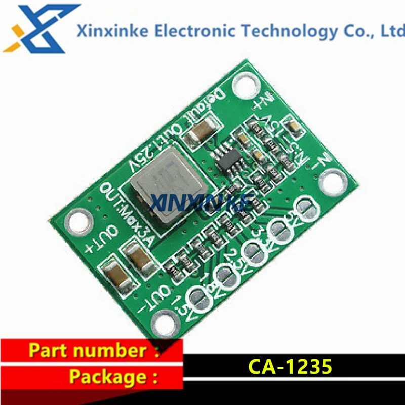 Adjustable Power Module 1.25V 1.5 2.5 3.3 5V Output, 3A Adjustable Module CA-1235
Adjustable Power Module 1.25V 1.5 2.5 3.3 5V Output, 3A Adjustable Module CA-1235