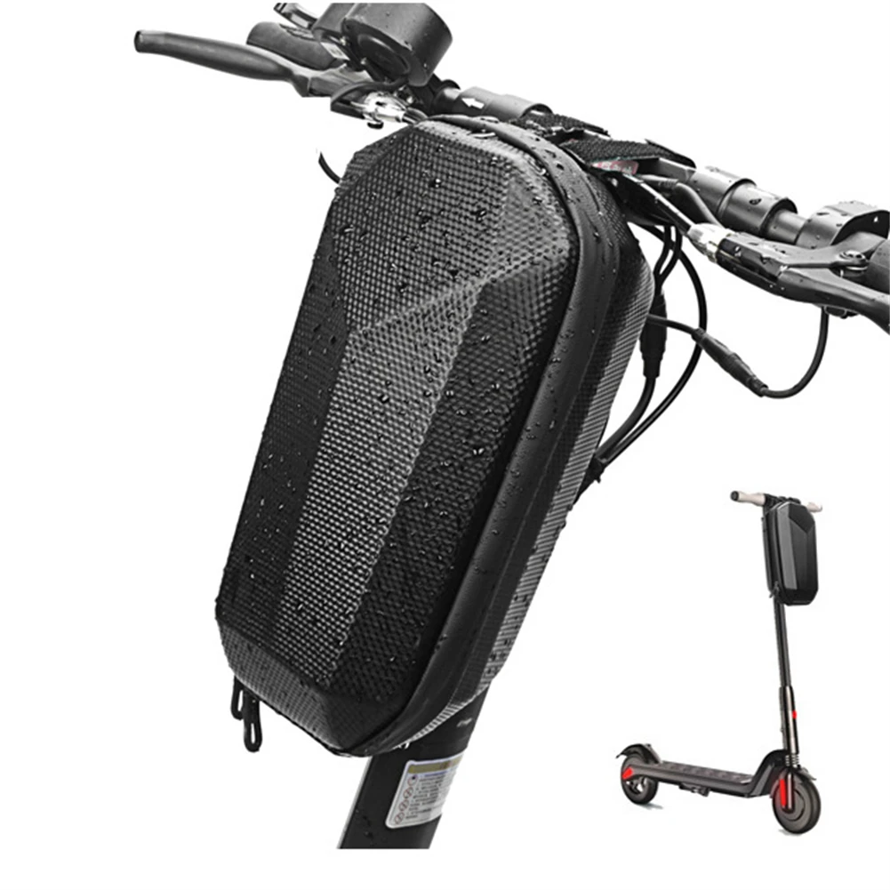 Large Capacity Electric Scooter Bag EVA Hard Shell Waterproof Skateboard Bike Handlebar Bag Front Hanging Bag Storage Supplies
Large Capacity Electric Scooter Bag EVA Hard Shell Waterproof Skateboard Bike Handlebar Bag Front Hanging Bag Storage Supplies