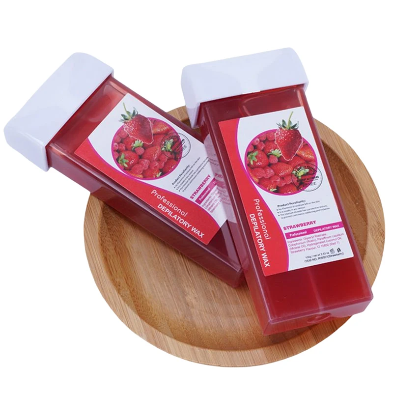 100g Roll On Depilatory Wax Cartridge Warmer Honey Heater Waxing Hair Removal For Women Men Strawberry Lavender Rose Smell
100g Roll On Depilatory Wax Cartridge Warmer Honey Heater Waxing Hair Removal For Women Men Strawberry Lavender Rose Smell