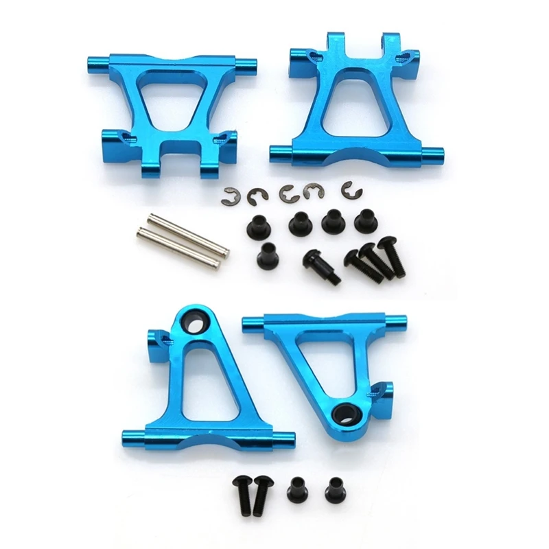 4Pcs Metal Front and Rear Lower Suspension Arms Swing Arm for Tamiya TT02 TT-02 1/10 RC Car Upgrade Parts
4Pcs Metal Front and Rear Lower Suspension Arms Swing Arm for Tamiya TT02 TT-02 1/10 RC Car Upgrade Parts