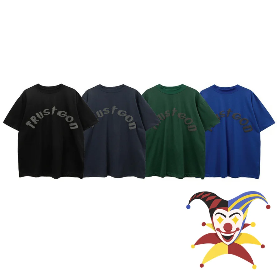 Puff Print T-shirt Trust God Men Women 1:1 Best Quality Kanye West Sunday Service Tops Tee CPFM Short Sleeve Holy Spirit
Puff Print T-shirt Trust God Men Women 1:1 Best Quality Kanye West Sunday Service Tops Tee CPFM Short Sleeve Holy Spirit