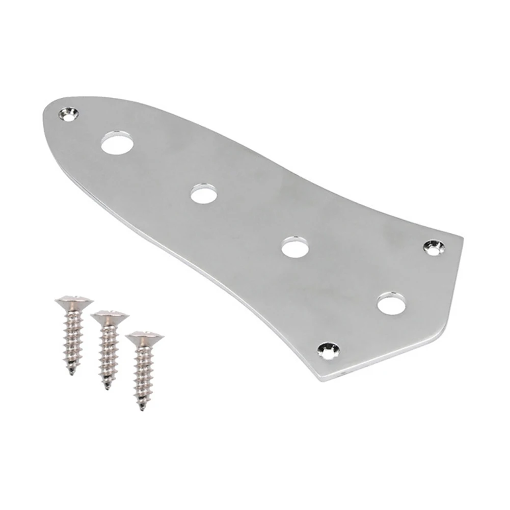 4 Holes Metal Bass Control Plate With Screws For Jazz Bass Replacement Parts Stringed Instruments Parts Accessories
4 Holes Metal Bass Control Plate With Screws For Jazz Bass Replacement Parts Stringed Instruments Parts Accessories