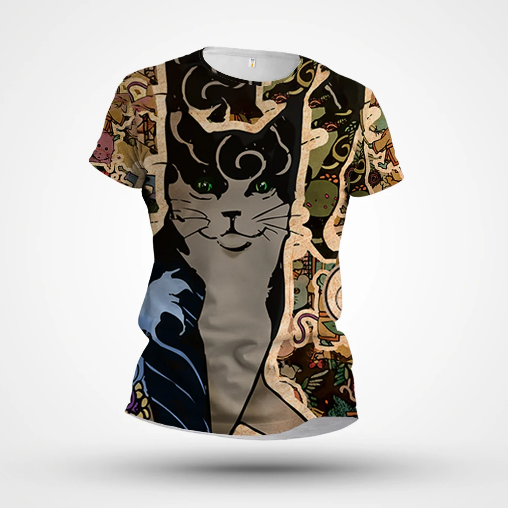 Animal T-shirt New 3D Printing Luxury Pattern Short Sleeve Customized Factory Direct Sales 2023 Summer Light Luxury Tight Top
Animal T-shirt New 3D Printing Luxury Pattern Short Sleeve Customized Factory Direct Sales 2023 Summer Light Luxury Tight Top