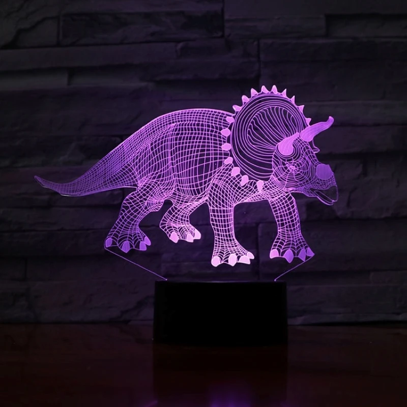 Ночная 3d-лампа в виде динозавра, украшение для детской спальни, цветные светодиодные ночные светильники с дистанционным управлением, подар...
Ночная 3d-лампа в виде динозавра, украшение для детской спальни, цветные светодиодные ночные светильники с дистанционным управлением, подар...