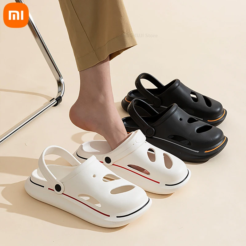 Сандалии Xiaomi женские/мужские/женские на платформе, пляжные шлепанцы из ЭВА, мягкая подошва, Нескользящие, летняя обувь для дома и ванной ком...
Сандалии Xiaomi женские/мужские/женские на платформе, пляжные шлепанцы из ЭВА, мягкая подошва, Нескользящие, летняя обувь для дома и ванной ком...