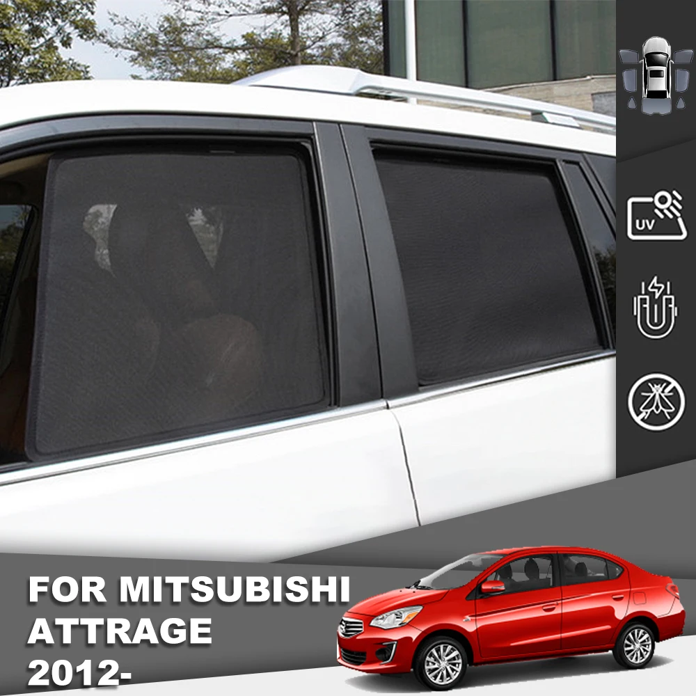 For Mitsubishi Mirage 4G Sedan ATTRAGE 2012-2018 Magnetic Car Sunshade Front Windshield Mesh Curtain Rear Side Window Sun Shades
For Mitsubishi Mirage 4G Sedan ATTRAGE 2012-2018 Magnetic Car Sunshade Front Windshield Mesh Curtain Rear Side Window Sun Shades