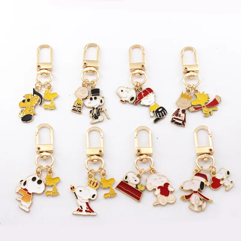 New 2022 Kawaii Sanrio Snoopy Cartoon Keychain Couple Cute Small Gift Alloy Keychain Pendant Keyring School Bag Pendant
New 2022 Kawaii Sanrio Snoopy Cartoon Keychain Couple Cute Small Gift Alloy Keychain Pendant Keyring School Bag Pendant