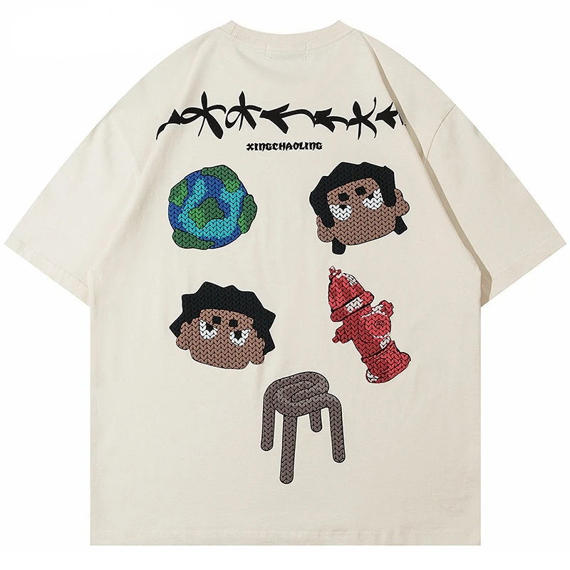 Summer Men Oversized Tshirts Hip Hop Funny Cartoon Graphic Print T Shirts 2023 Streetwear Harajuku Casual Cotton Top Tees Unisex
Summer Men Oversized Tshirts Hip Hop Funny Cartoon Graphic Print T Shirts 2023 Streetwear Harajuku Casual Cotton Top Tees Unisex