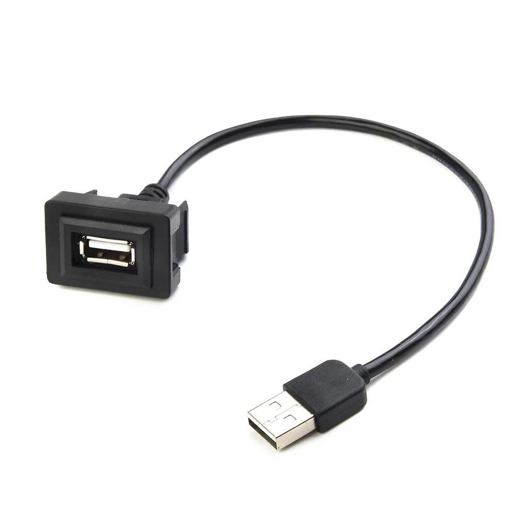 Part Extension Cable USB Port Socket Black Center Console Cord Dashboard Male To Female YJ-02 2.0 25cm Adapter
Part Extension Cable USB Port Socket Black Center Console Cord Dashboard Male To Female YJ-02 2.0 25cm Adapter