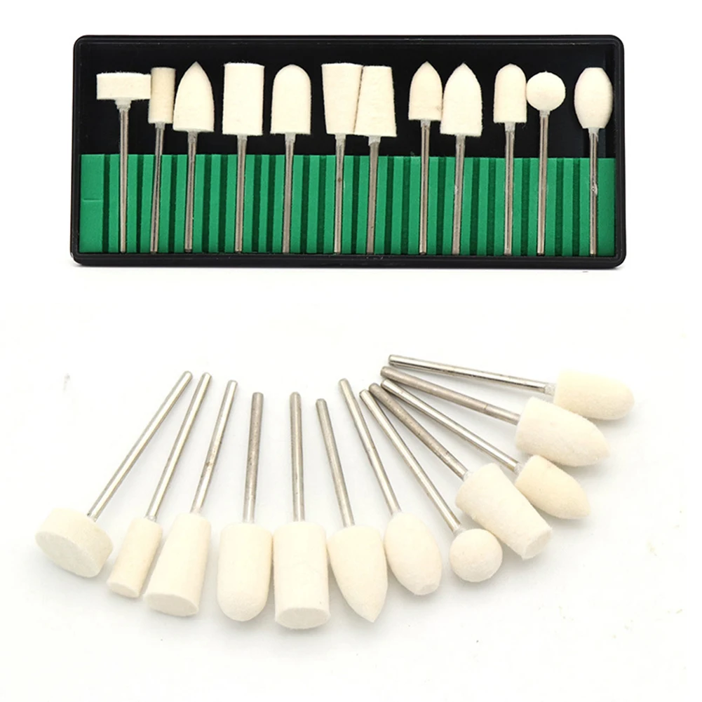 12Pcs 2.35mm Wool Engraver Abrasive Tools Polishing Buffing Wheel Grinding Head Workshop Equipment Home Garden
12Pcs 2.35mm Wool Engraver Abrasive Tools Polishing Buffing Wheel Grinding Head Workshop Equipment Home Garden