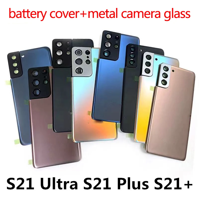 Задняя крышка батарейного отсека для Samsung Galaxy S21 Ultra S21 Plus S21 + запасные части для камеры
Задняя крышка батарейного отсека для Samsung Galaxy S21 Ultra S21 Plus S21 + запасные части для камеры