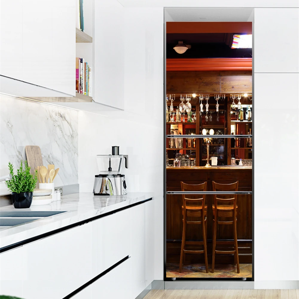 Red Wine Shelf Refrigerator Sticker Door Cover for Kitchen Furniture Decor Retro Style Self-adhesive Vinyl Fridge Stickers Mural
Red Wine Shelf Refrigerator Sticker Door Cover for Kitchen Furniture Decor Retro Style Self-adhesive Vinyl Fridge Stickers Mural