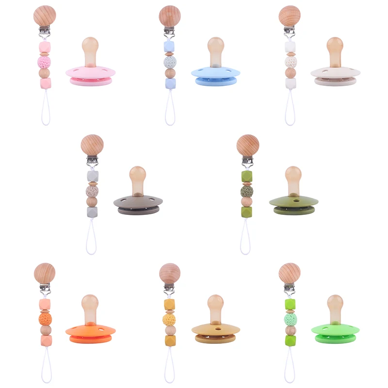 Baby Pacifier Silicone and Pacifier Clips Chain NO BPA Baby Emotional Soothing Chewing Safe Teething Baby Pacifier Holder
Baby Pacifier Silicone and Pacifier Clips Chain NO BPA Baby Emotional Soothing Chewing Safe Teething Baby Pacifier Holder